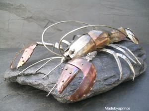 Lobster on Rock